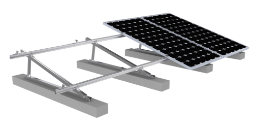 TonKor Flat Roof Ballast Bracket System